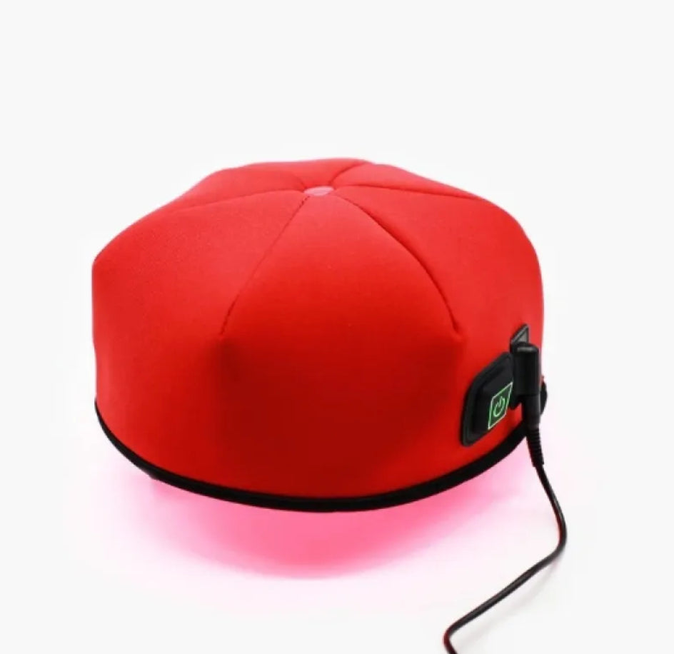 LED Scalp Massager with Red Light Therapy