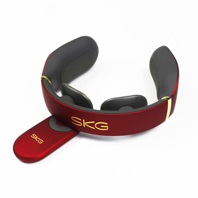 SKG4098 Red Premium Neck Massager with Remote