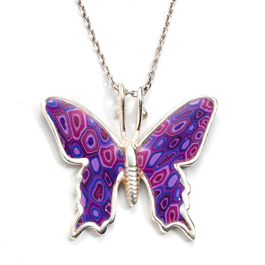 Silver Butterfly Necklace